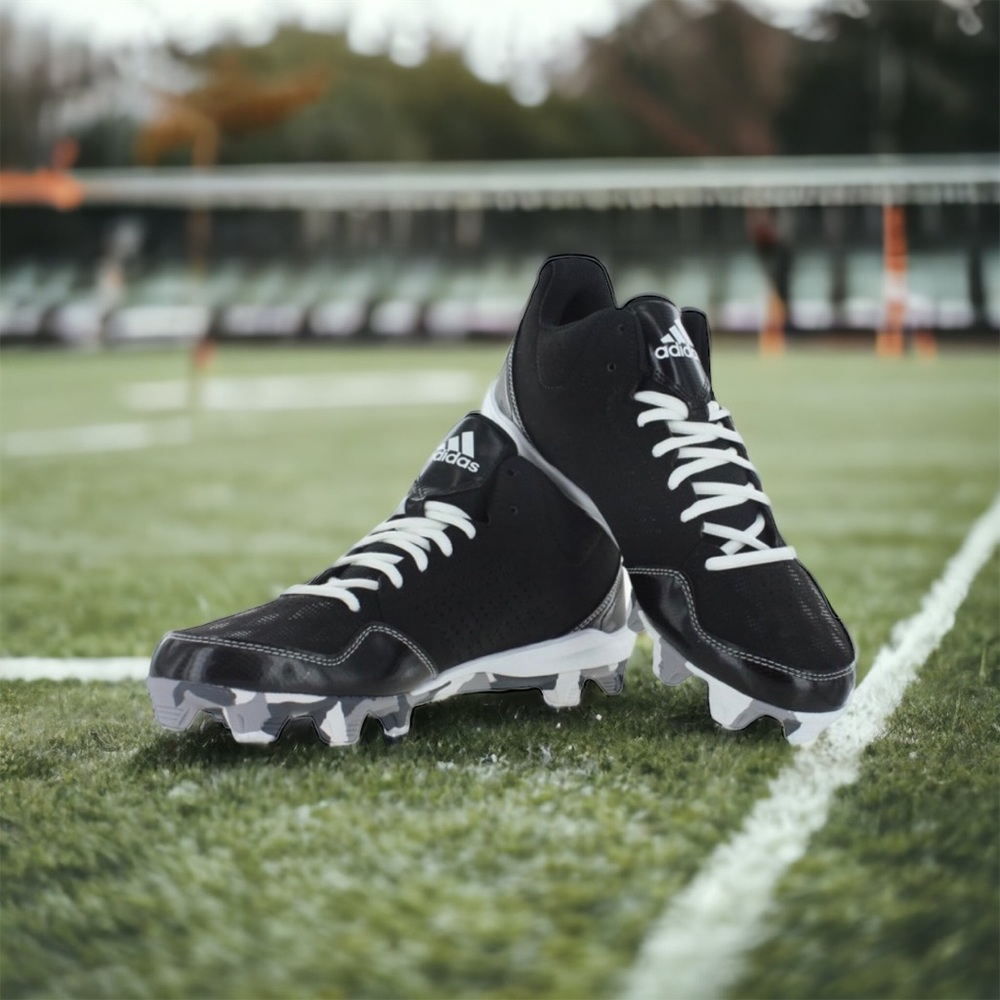 Adidas Wheelhouse 2 Mid BSBL Kids Baseball And Softball Shoes | Boys Size 1